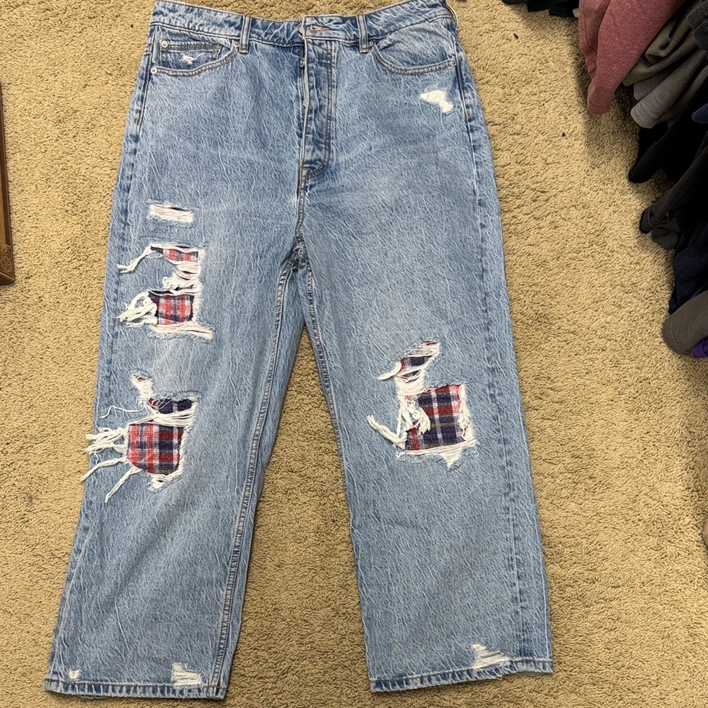 We The Free Distressed Jeans